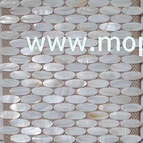 white mother of pearl mosaic