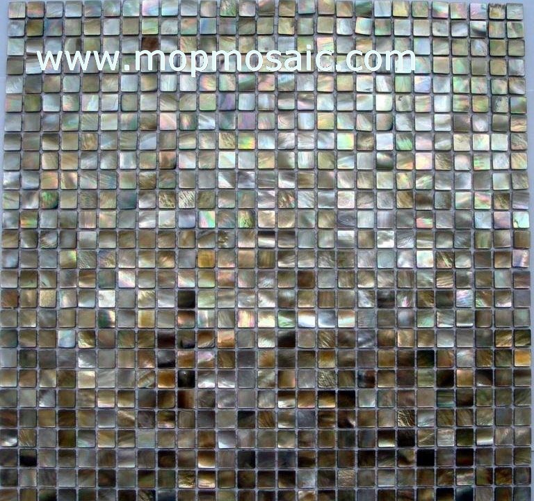 Blacklip shell mosaic,mother of pearl mosaic