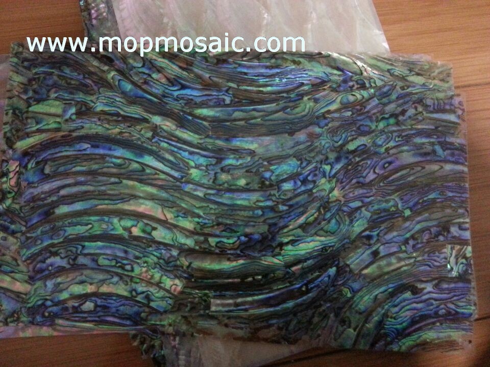 Abalone shell laminate in S style