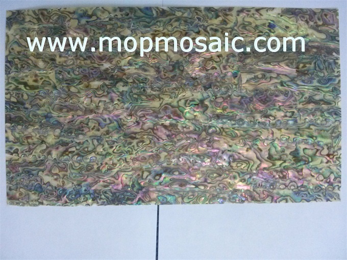 New zealand abalone shell laminate for guitar inlay