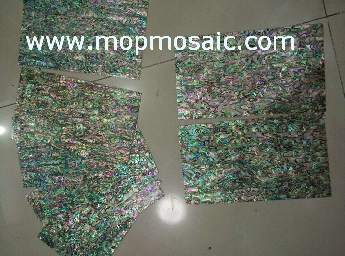 0.5mm thickness abalone shell veneer for luthier inlay