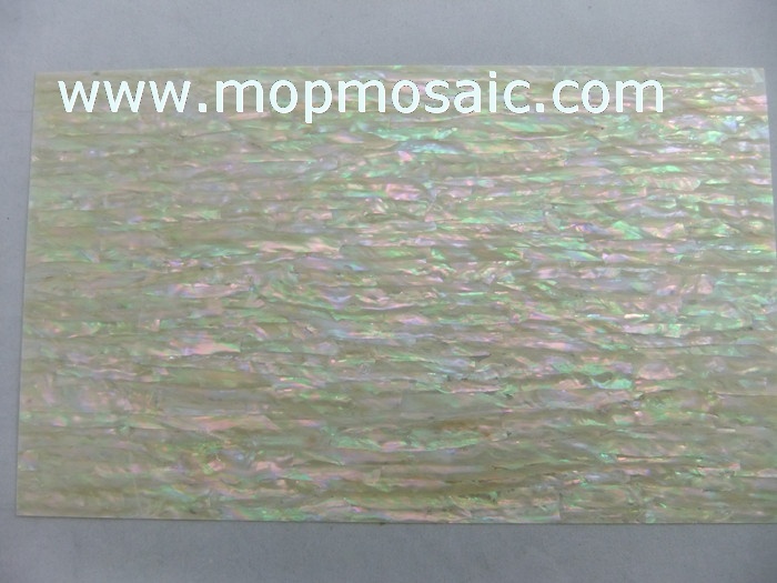 0.5mm thickness yellow abalone shell sticker