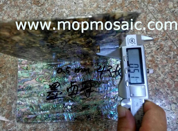 0.5mm thickness mexican abalone shell laminate