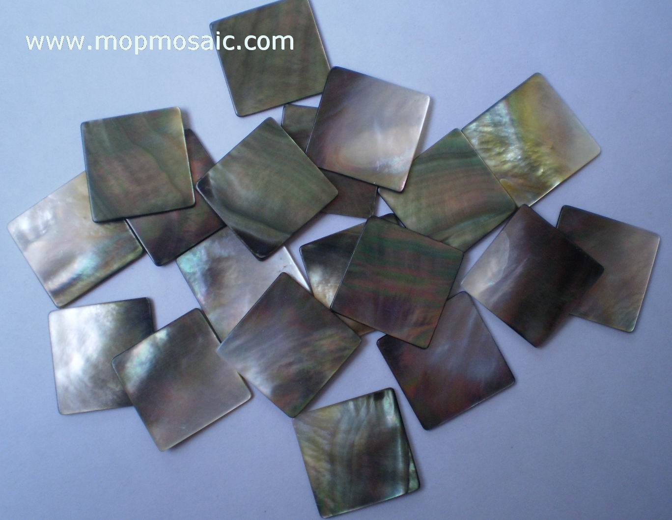 Blacklip mother of pearl shell tiles