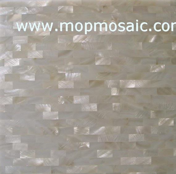 Mother of pearl shell tiles(in brick)